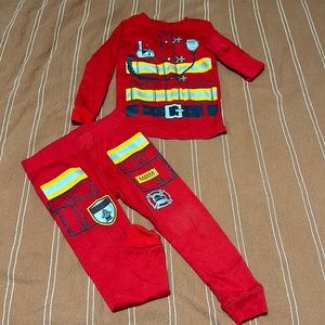 Toddler/ Kids Firefighter Pajamas